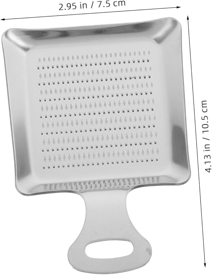 Stainless Steel Kitchen Shredder Hand Grater for Ginger Garlic and Vegetables - Image 2